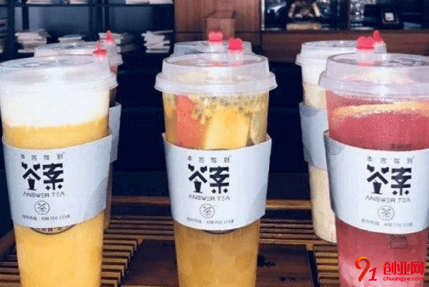 已經加盟的答案奶茶加盟店賺不賺錢？