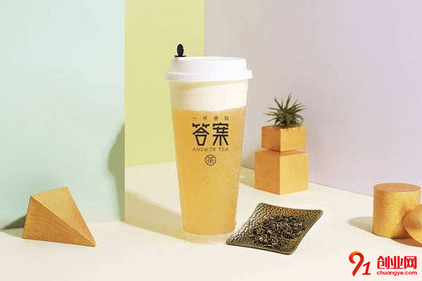 直觀的來分析下答案奶茶一年能賺多少？