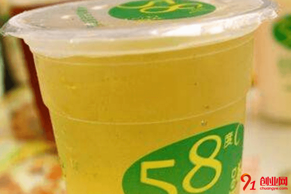 時下正熱的58度c奶茶加盟店賺不賺錢？