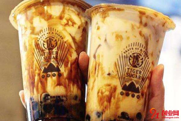 港座老虎黑糖奶茶好不好?生意火爆程度證明一切