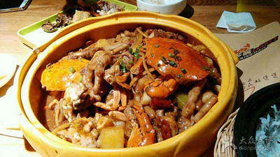 蟹解元肉蟹煲