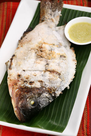 鹽烤羅非魚