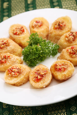 酸甜炸豆腐