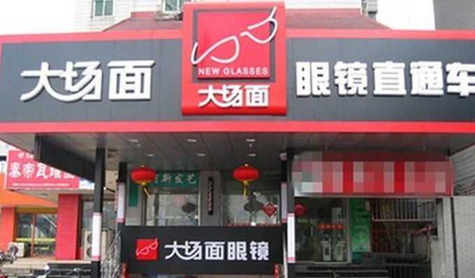大場面眼鏡