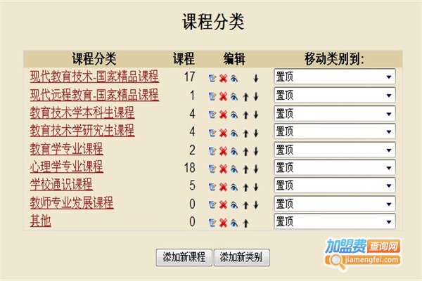 加盟在線教育