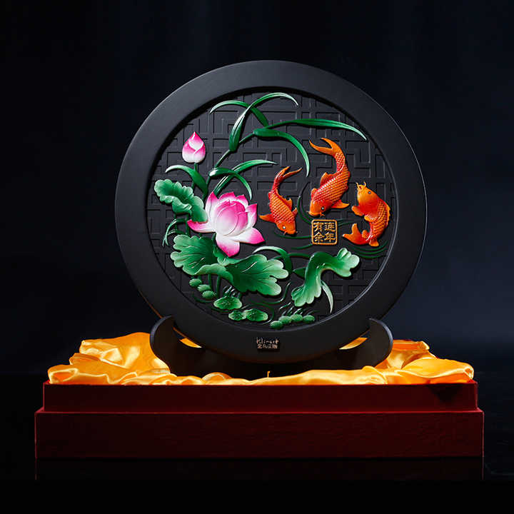 金烏碳雕